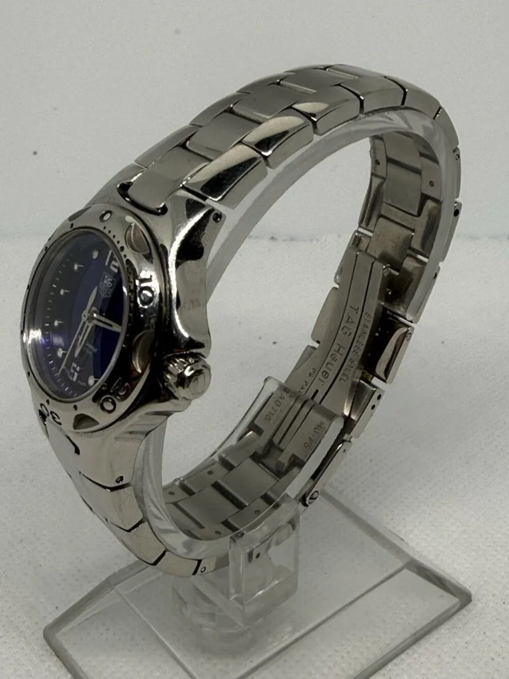 TAG Heuer Kirium WL131F Womens 32mm Blue Dial 200M Swiss Quartz Watch SS